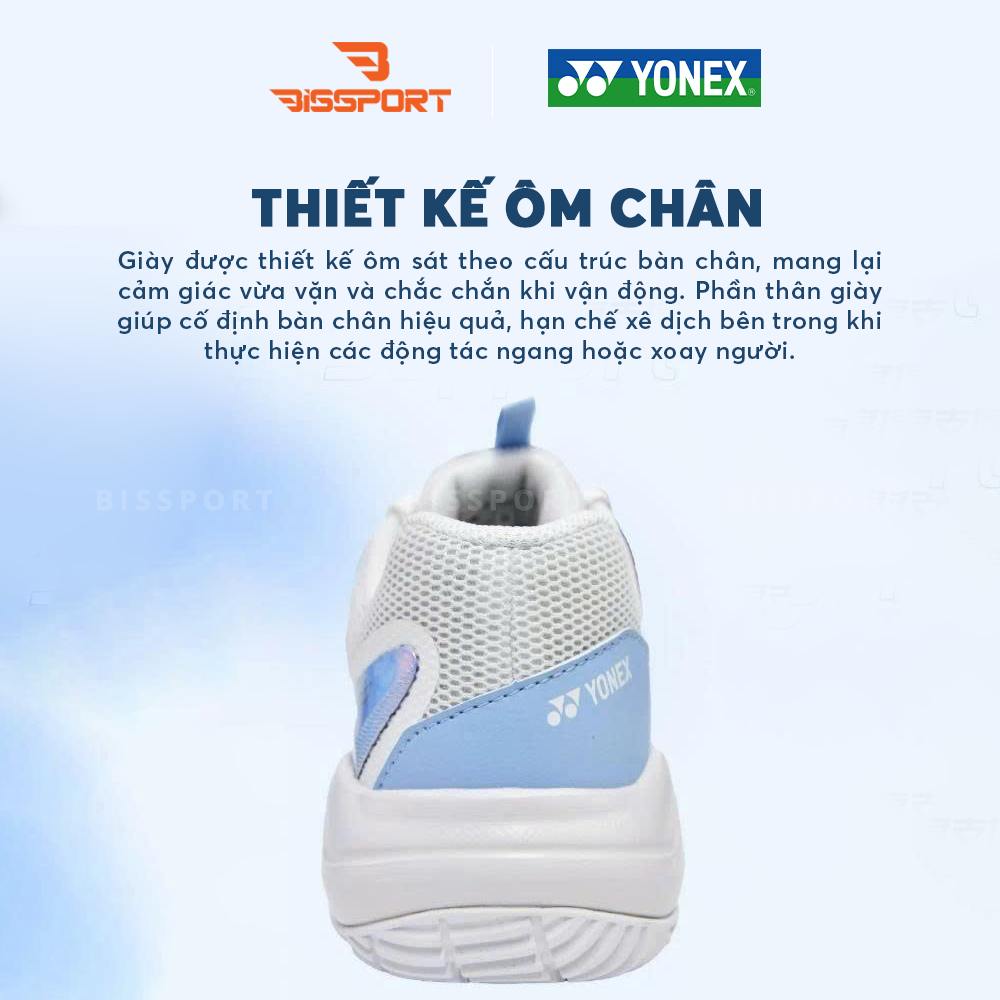 Giày Cầu Lông Yonex SHB630 Chính Hãng - Trắng Xanh Lá (136) - Nhẹ, Êm, Di Chuyển Linh Hoạt - Bền Bỉ - Ổn Định
